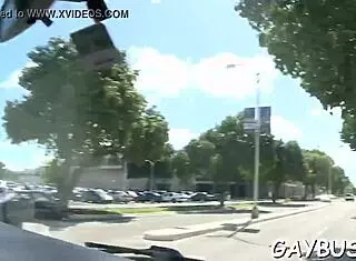 Pov blowjob with hunk bareback gay sex