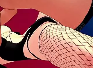 la novia esta muy caliente viste medias de red y mascara de enderman lista para follar antes de dormir hentai 3d minecraft 😍