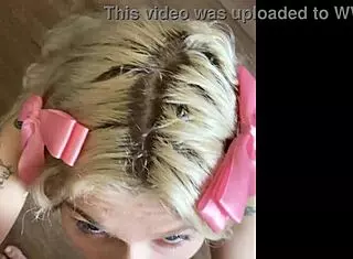 emma rosie gives a hot blowjob in this amateur hookup, ending with a facial