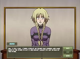 I watch as the guardian leader submits in witch hunter part 8