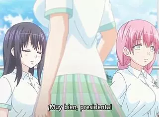 yari agari in this hentai anime scene.