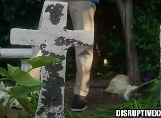 Widower engages in hardcore gay sex with tattooed hunk, including deepthroat and bareback fucking.