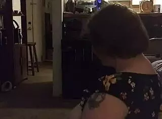 Chubby BBW Takes Monster Cock Anal