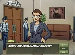 I watch as the guardian leader submits in witch hunter part 8