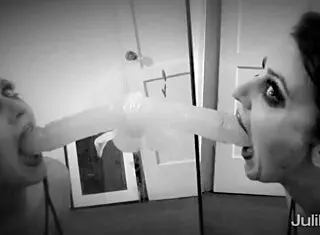 Brunette Sophie Dee Has Taken That Dildo Deep Down Her Throat