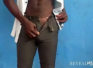 Watch this hot ebony gay striptease and cumshot – isn't it intense?