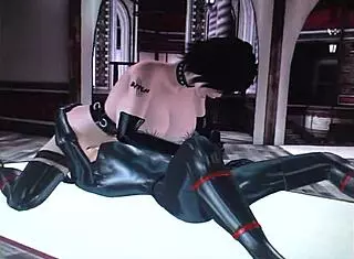 Roxina Rubber in Sex Villa Orgy with XXL Rubber Doll