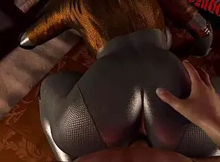 yo, twins going at it in atomic heart 3d animation is insane! 🔥