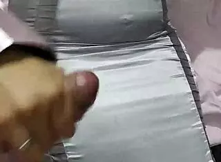 Skirtshouse Silver Satin Skirt Showcase