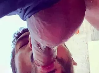 Mexican Amateur Gay Men Engage in Passionate Encounters in the Garden