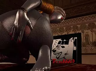 yo, twins going at it in atomic heart 3d animation is insane! 🔥