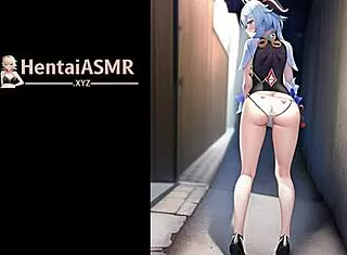 Blue Haired Hentai Character Casting Love Spells