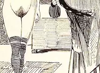 Asian Secretary in a Hot Office