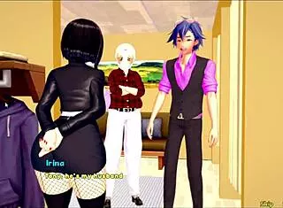 the caretaker part 2 has a milf with big tits getting creampie in 3d hentai 😏