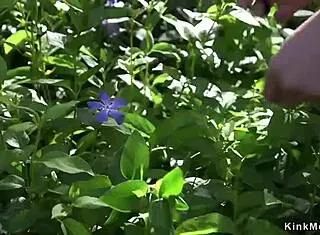 Trespassing student gets rough fucked in bondage play