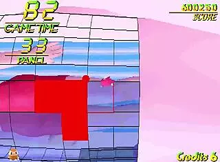 dancing eyes - risque 3d puzzle game from namco