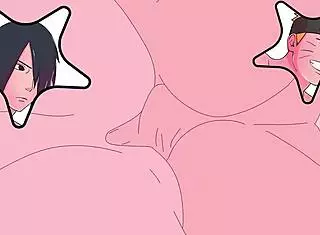 Naruto and Sasuke HAVE GAY SEX in anime hentai usa