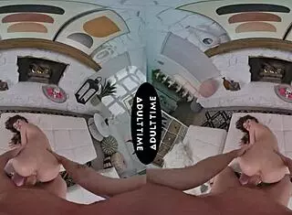 chanel camryn cums on kyle mason's big cock