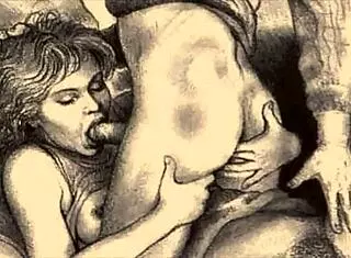 vintage erotic illustrations from retro times 😍