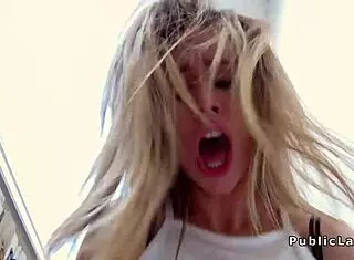 Blonde Bangs Outdoor!