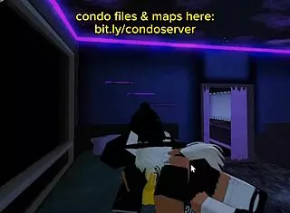 Relaxing in bed at the condo