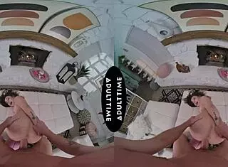 chanel camryn cums on kyle mason's big cock