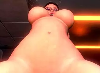Virtual Reality Hentai Teaser with Big Cock and Tits