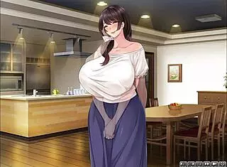 i, the unfaithful wife, am with my ex-boyfriend in this hentai game, route 1 part 13, oh shit.