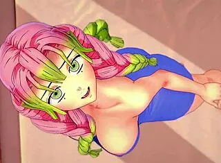 Mitsuri Kanroji Towel Removed For Fucking