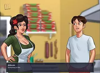 What's in summertime saga 163?