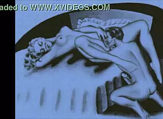 this vintage erotic animation is so cool