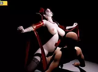 Medusa queen asks, 'want me to ride your cock deep?'