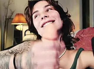 Dildo BJ by the best Flowerava 😍 backstage webcam fun!