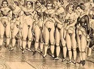 Bold Vintage Erotic Drawings of Antique Anime Cartoons