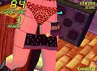 dancing eyes - risque 3d puzzle game from namco