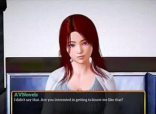 Redhead With Big Tits Plays Erotic Game!