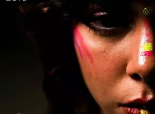 Young Latina Demonstrates Moves with Dildo