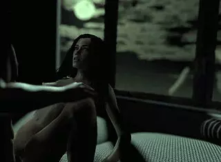 Petite Red Head EATING RAMEN in Summer City 06