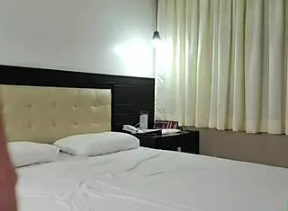 We fucked that hot nympho at the pole without condom