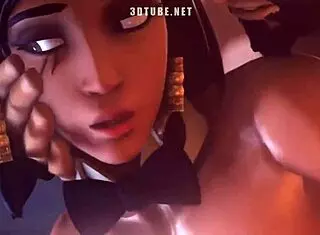 pharah from overwatch getting fucked hard in this 2019 sfm compilation, creampie included!