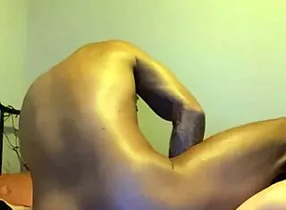 ella spreads ass open for horny interracial rimjob 😈