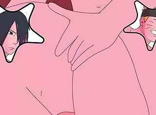Naruto and Sasuke HAVE GAY SEX in anime hentai usa
