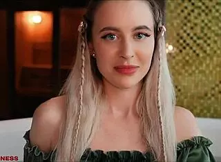 Stepsister Caught In Bathroom, Threatens To Fuck Her Hard