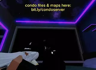 Relaxing in bed at the condo