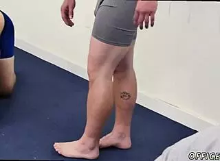 gay manager demands hardcore action from stud in office.