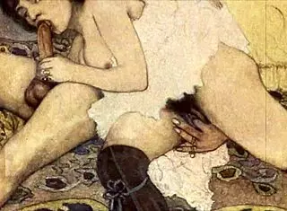 vintage erotic drawings from retro anime hentai