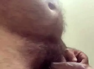 Cum Dripping From Fingers On Macro-Penis