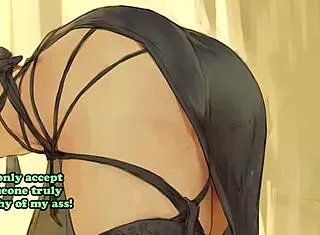 Tatsumaki from One Punch Man enjoys worshipful jerk off instructions