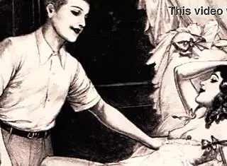 Vintage Erotic Drawings from Antique Hentai Anime Cartoons