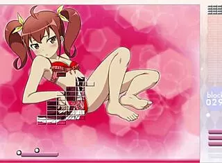 Kurusu Kanako Strips Clothes in Arkanoid Gameplay